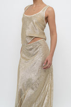 Load image into Gallery viewer, BANANA REPUBLIC x Gold Sequin Set (L)