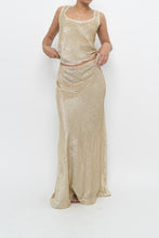 Load image into Gallery viewer, BANANA REPUBLIC x Gold Sequin Set (L)