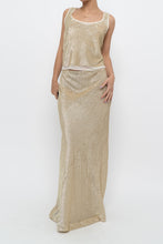 Load image into Gallery viewer, BANANA REPUBLIC x Gold Sequin Set (L)