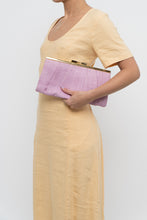 Load image into Gallery viewer, Vintage x Made in Canada x Lilac Wicker Clutch