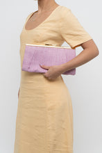 Load image into Gallery viewer, Vintage x Made in Canada x Lilac Wicker Clutch