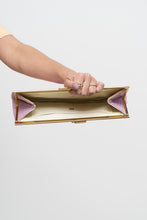 Load image into Gallery viewer, Vintage x Made in Canada x Lilac Wicker Clutch