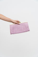 Load image into Gallery viewer, Vintage x Made in Canada x Lilac Wicker Clutch