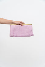 Load image into Gallery viewer, Vintage x Made in Canada x Lilac Wicker Clutch