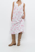 Load image into Gallery viewer, Vintage x EILEEN WEST Rose Patterned Cotton Dress (XS-M)