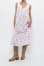 Load image into Gallery viewer, Vintage x EILEEN WEST Rose Patterned Cotton Dress (XS-M)