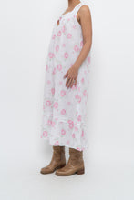 Load image into Gallery viewer, Vintage x EILEEN WEST Rose Patterned Cotton Dress (XS-M)