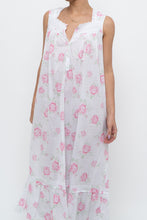 Load image into Gallery viewer, Vintage x EILEEN WEST Rose Patterned Cotton Dress (XS-M)