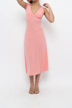 Load image into Gallery viewer, ZARA x Peach Fitted Midi Dress (S)