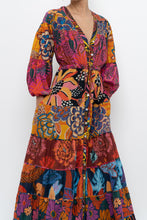 Load image into Gallery viewer, ANTHROPOLOGIE x FARM Patterned Bohemian Maxi Dress (XS-M)