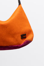 Load image into Gallery viewer, Vintage x Orange, Pink Pony Hair Purse