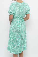 Load image into Gallery viewer, FAITHFUL THE BRAND x Teal, White Floral Midi Dress (S)