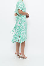 Load image into Gallery viewer, FAITHFUL THE BRAND x Teal, White Floral Midi Dress (S)