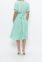 Load image into Gallery viewer, FAITHFUL THE BRAND x Teal, White Floral Midi Dress (S)