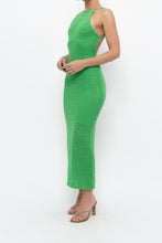 Load image into Gallery viewer, SALTY x Green Crochet Low-Back Dress (S)
