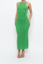 Load image into Gallery viewer, SALTY x Green Crochet Low-Back Dress (S)