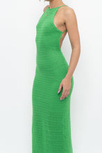 Load image into Gallery viewer, SALTY x Green Crochet Low-Back Dress (S)