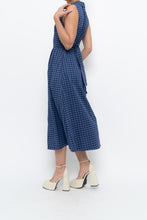Load image into Gallery viewer, DKNY x Blue Gingham Back-Tie Dress (XS-M)