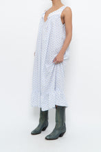 Load image into Gallery viewer, Vintage x EILEEN WEST White Seashell Cotton Dress (XS-M)