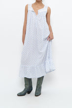 Load image into Gallery viewer, Vintage x EILEEN WEST White Seashell Cotton Dress (XS-M)