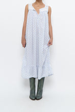Load image into Gallery viewer, Vintage x EILEEN WEST White Seashell Cotton Dress (XS-M)