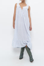 Load image into Gallery viewer, Vintage x EILEEN WEST White Seashell Cotton Dress (XS-M)