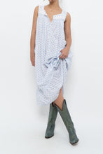 Load image into Gallery viewer, Vintage x EILEEN WEST White Seashell Cotton Dress (XS-M)