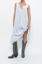 Load image into Gallery viewer, Vintage x EILEEN WEST White Seashell Cotton Dress (XS-M)