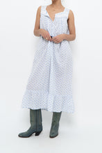 Load image into Gallery viewer, Vintage x EILEEN WEST White Seashell Cotton Dress (XS-M)