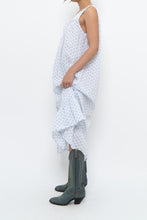 Load image into Gallery viewer, Vintage x EILEEN WEST White Seashell Cotton Dress (XS-M)