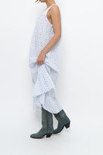 Load image into Gallery viewer, Vintage x EILEEN WEST White Seashell Cotton Dress (XS-M)