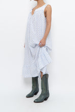 Load image into Gallery viewer, Vintage x EILEEN WEST White Seashell Cotton Dress (XS-M)
