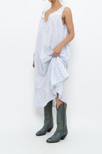 Load image into Gallery viewer, Vintage x EILEEN WEST White Seashell Cotton Dress (XS-M)