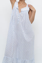 Load image into Gallery viewer, Vintage x EILEEN WEST White Seashell Cotton Dress (XS-M)