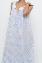 Load image into Gallery viewer, Vintage x EILEEN WEST White Seashell Cotton Dress (XS-M)