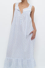 Load image into Gallery viewer, Vintage x EILEEN WEST White Seashell Cotton Dress (XS-M)