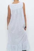 Load image into Gallery viewer, Vintage x EILEEN WEST White Seashell Cotton Dress (XS-M)