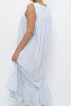 Load image into Gallery viewer, Vintage x EILEEN WEST White Seashell Cotton Dress (XS-M)