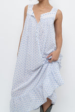 Load image into Gallery viewer, Vintage x EILEEN WEST White Seashell Cotton Dress (XS-M)