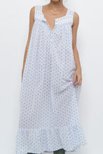 Load image into Gallery viewer, Vintage x EILEEN WEST White Seashell Cotton Dress (XS-M)