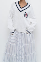 Load image into Gallery viewer, Vintage x Made in Hong Kong x MEXX Cotton Tennis Polo Sweater (XS-L)