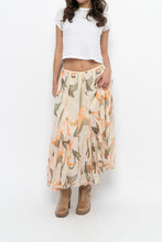 Load image into Gallery viewer, Vintage x Cotton, Silk Patterned Maxi Skirt (XS-M)