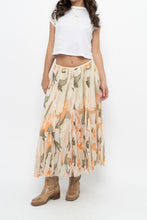 Load image into Gallery viewer, Vintage x Cotton, Silk Patterned Maxi Skirt (XS-M)