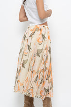 Load image into Gallery viewer, Vintage x Cotton, Silk Patterned Maxi Skirt (XS-M)