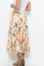 Load image into Gallery viewer, Vintage x Cotton, Silk Patterned Maxi Skirt (XS-M)