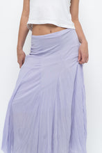 Load image into Gallery viewer, Vintage x Made in USA x Lavender Layered Maxi Skirt (XL, XXL)