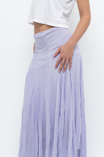 Load image into Gallery viewer, Vintage x Made in USA x Lavender Layered Maxi Skirt (XL, XXL)