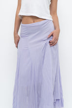 Load image into Gallery viewer, Vintage x Made in USA x Lavender Layered Maxi Skirt (XL, XXL)