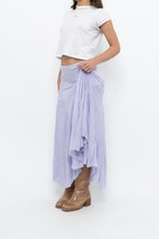 Load image into Gallery viewer, Vintage x Made in USA x Lavender Layered Maxi Skirt (XL, XXL)