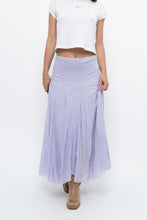 Load image into Gallery viewer, Vintage x Made in USA x Lavender Layered Maxi Skirt (XL, XXL)